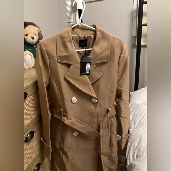 RW&Co trench coat 🤎 NWT - Picture 3 of 6